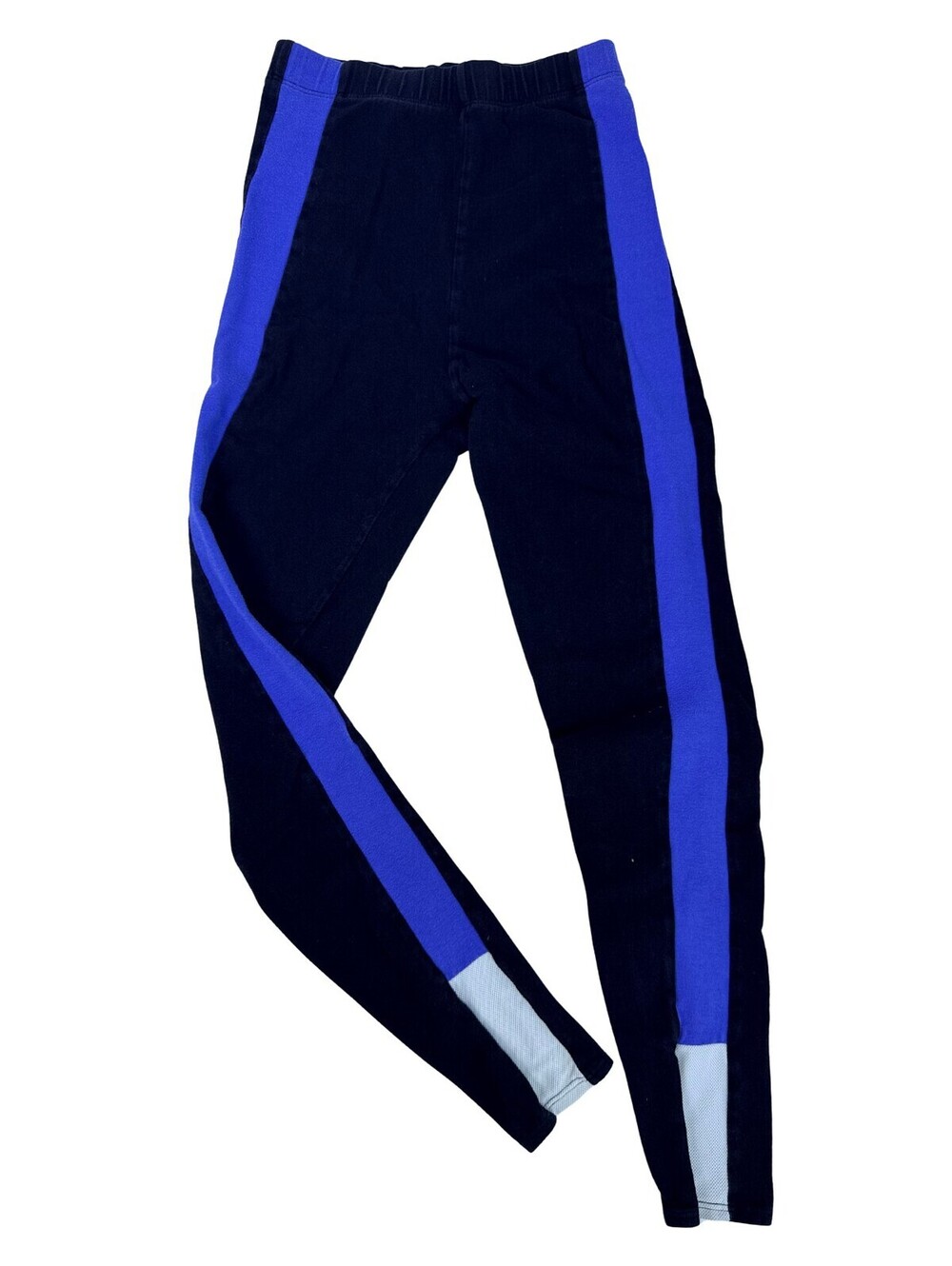 Vintage Y2K Jacques Morét Black Blue Dance Leggings Pants S